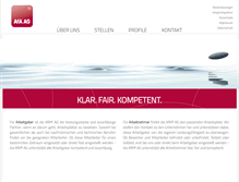 Tablet Screenshot of afa.de